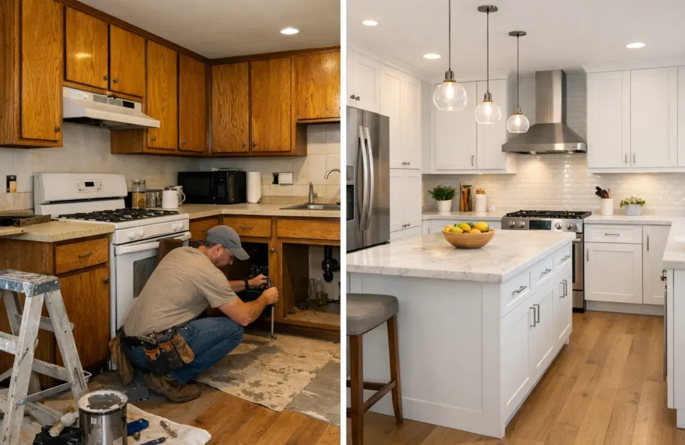 9 Kitchen Remodel Before After Examples
