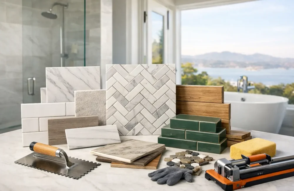 Best Bathroom Tile Materials for Bay Area Homes