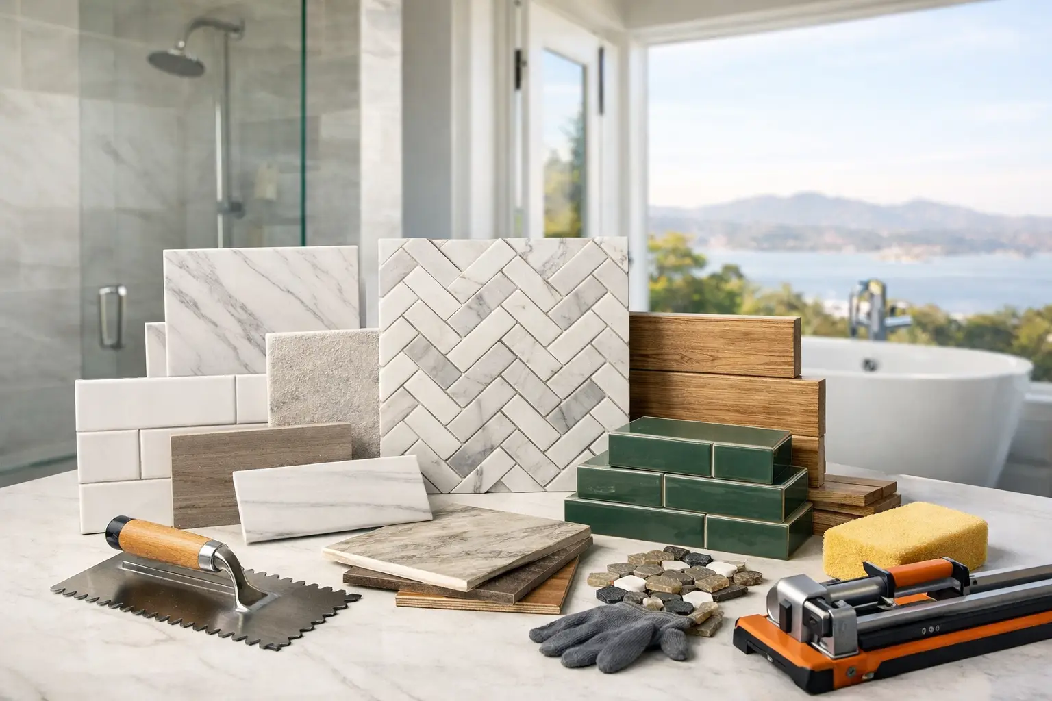 Best Bathroom Tile Materials for Bay Area Homes