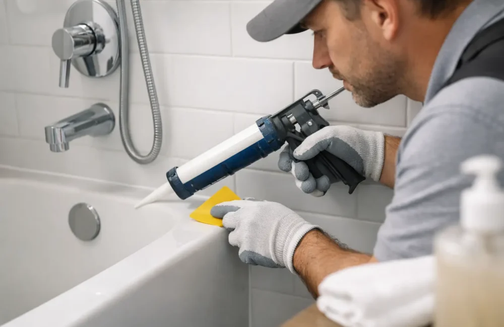 How to Replace Bathroom Caulk Without a Mess