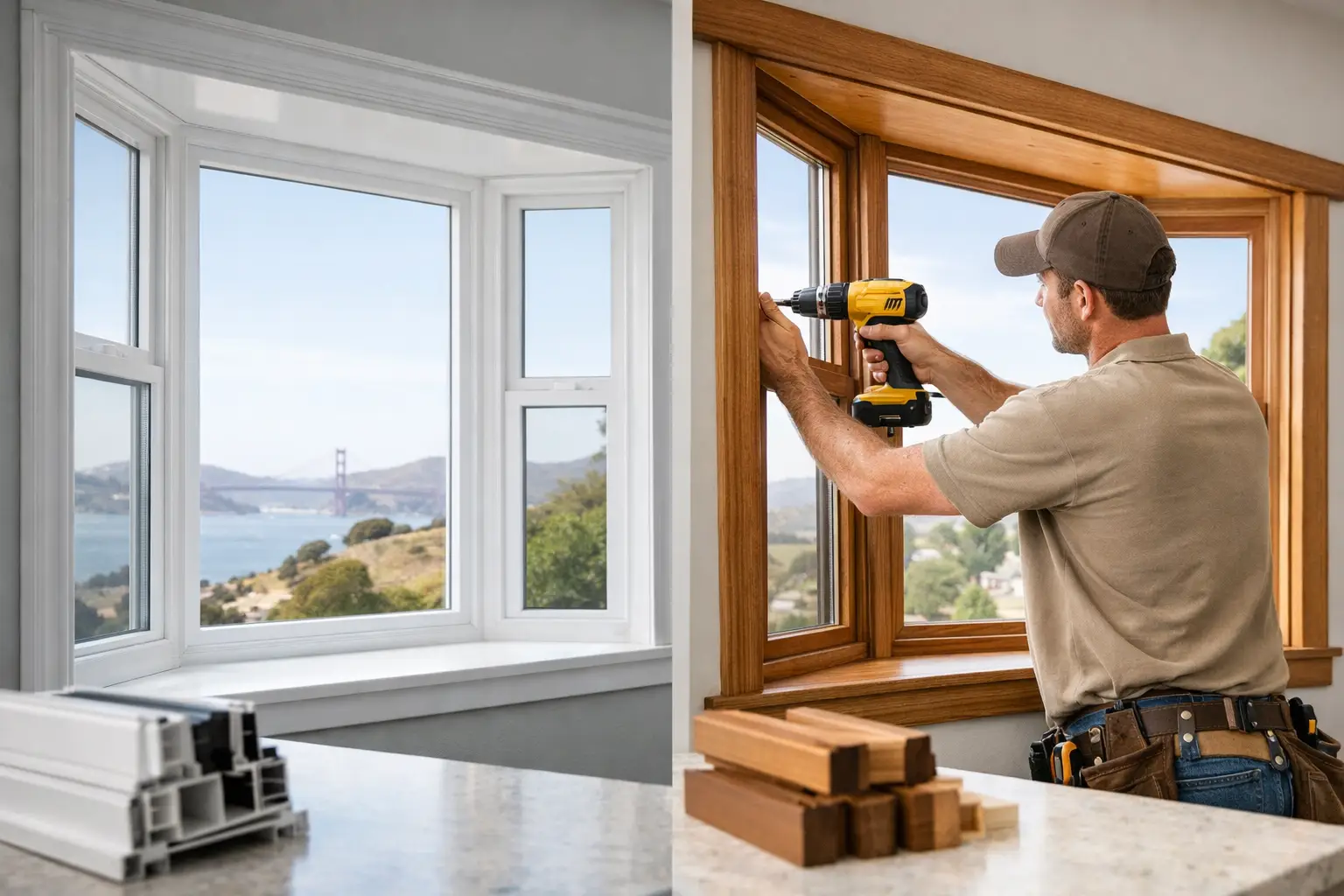 Vinyl Windows vs Wood for Bay Area Homes