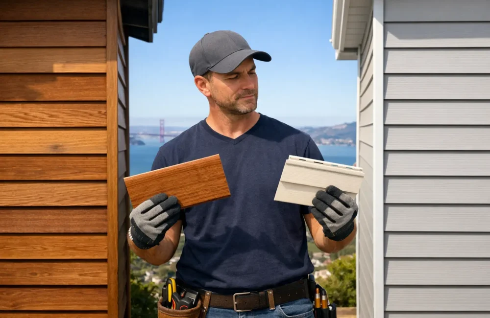 Wood Versus Vinyl Siding for Bay Area Homes