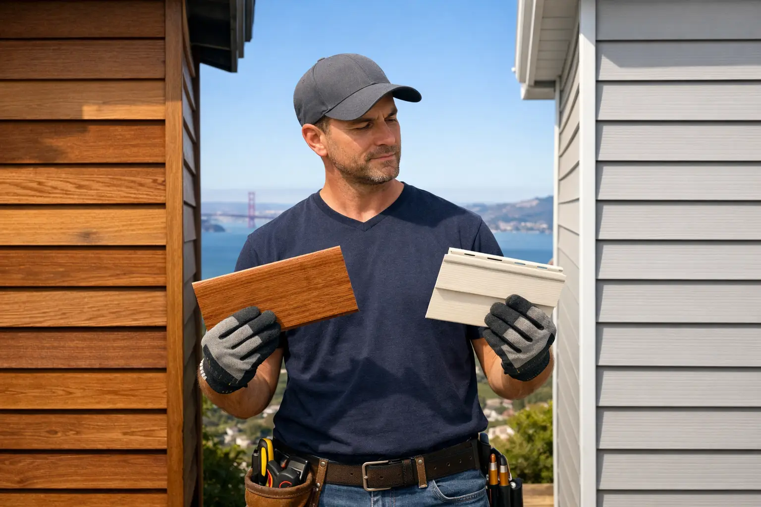 Wood Versus Vinyl Siding for Bay Area Homes
