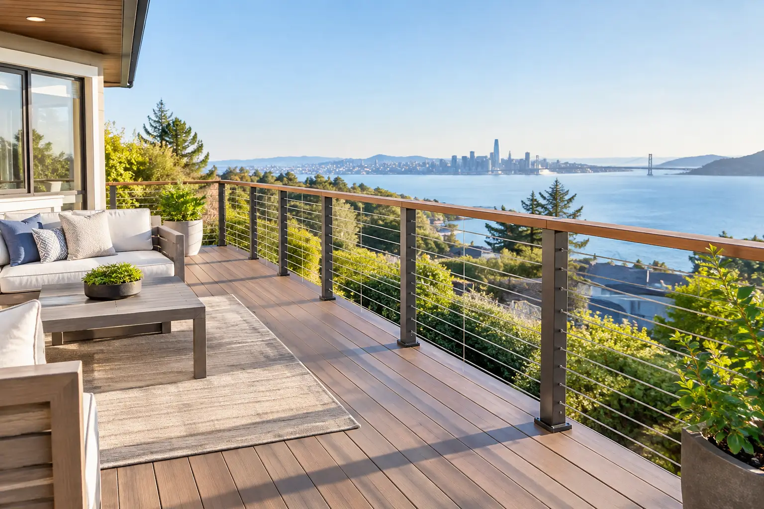 12 Best Deck Railing Ideas for Bay Area Homes