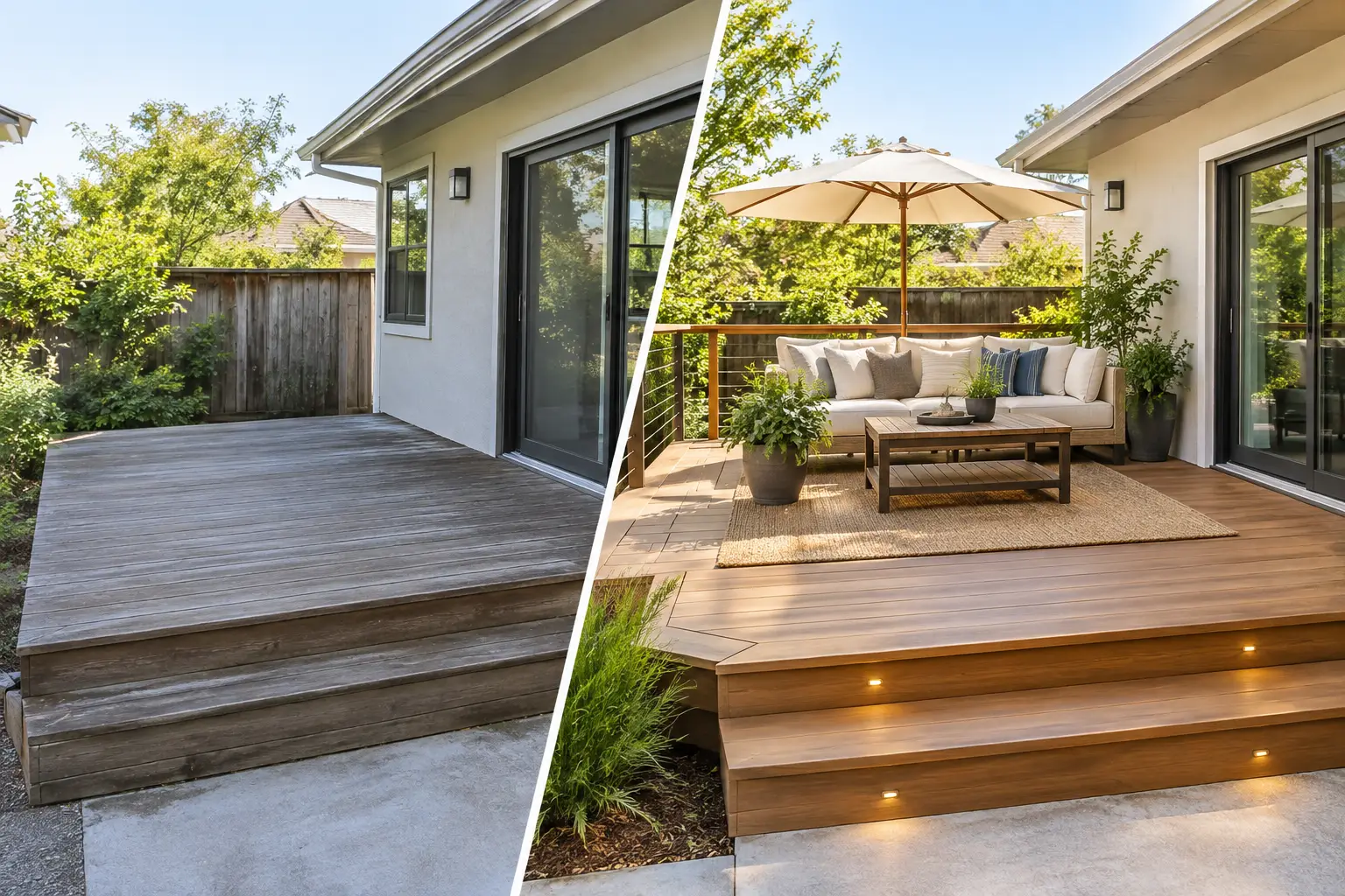 8 Small Deck Makeover Examples That Add Space
