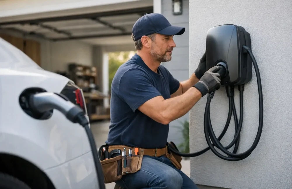 Can Electricians Install EV Chargers at Home?