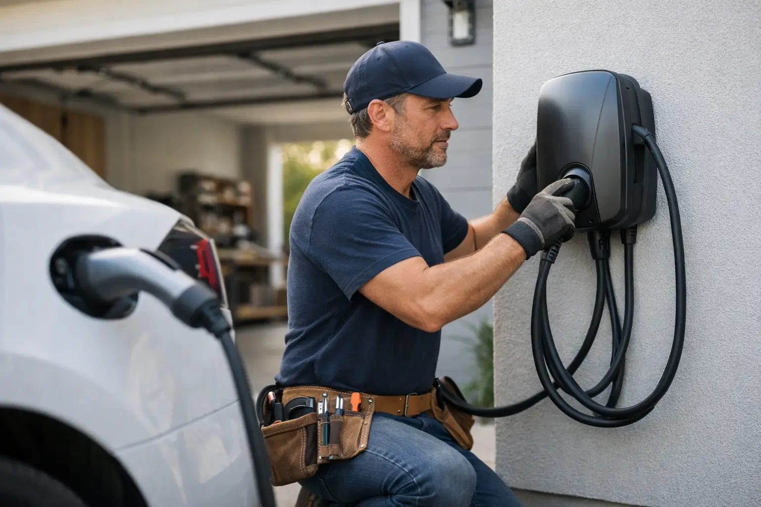 Can Electricians Install EV Chargers at Home?