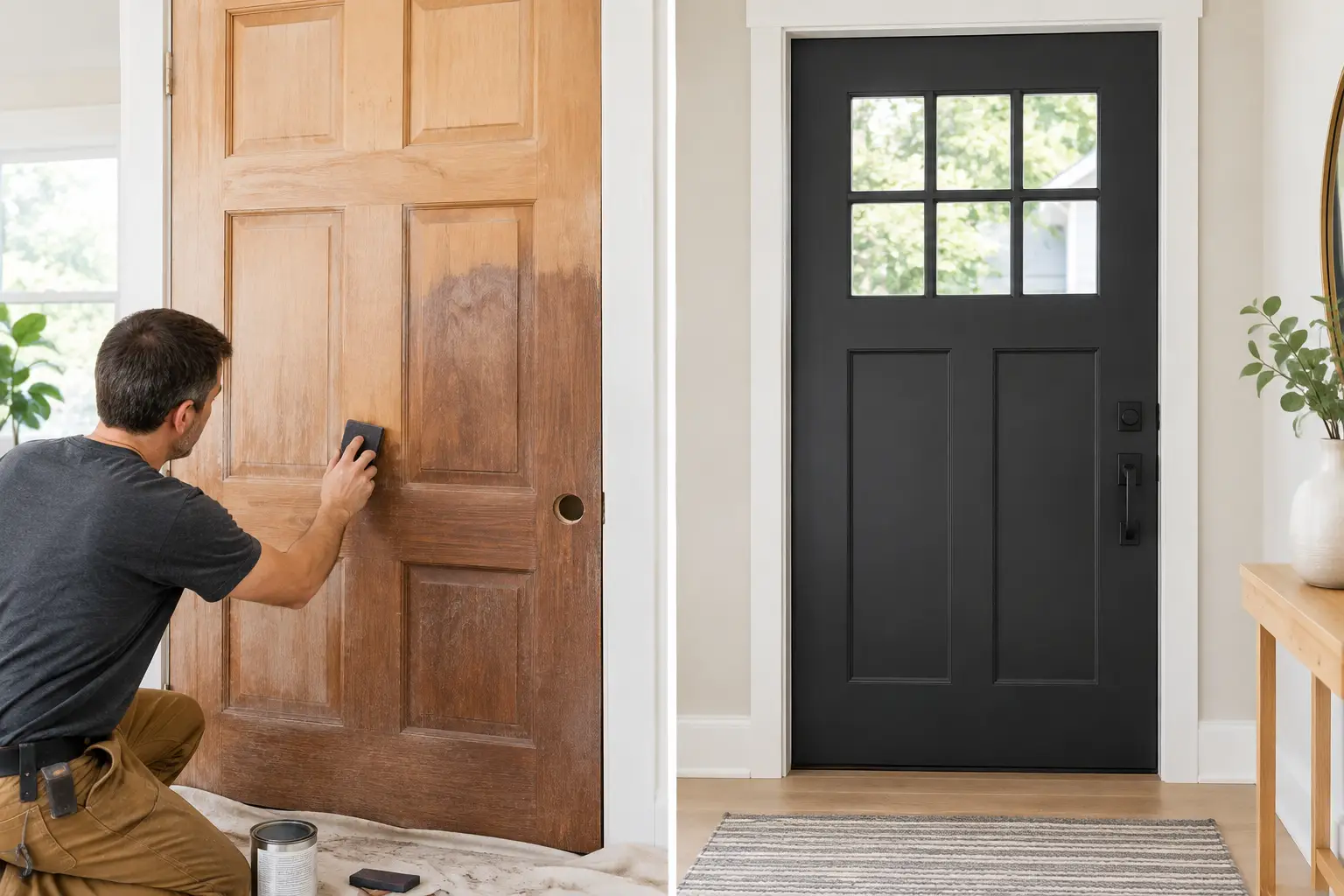 Refinish Versus Replace Doors: Which Is Best?