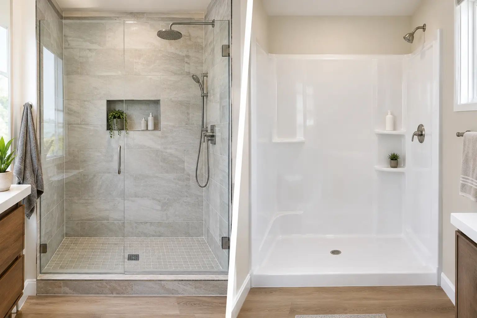 Tile Shower vs Fiberglass: Which Fits Your Bath?