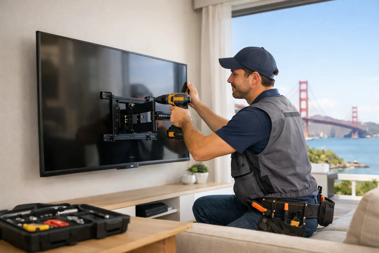 TV Mounting Service Review for Bay Area Homes