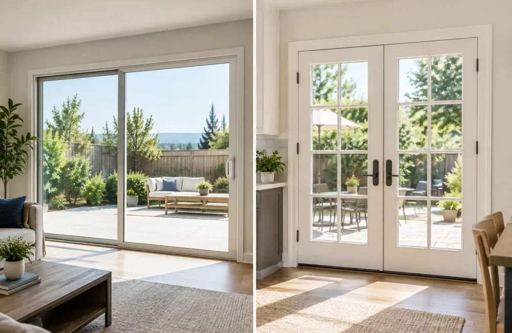Sliding Versus French Patio Doors: Which Fits?