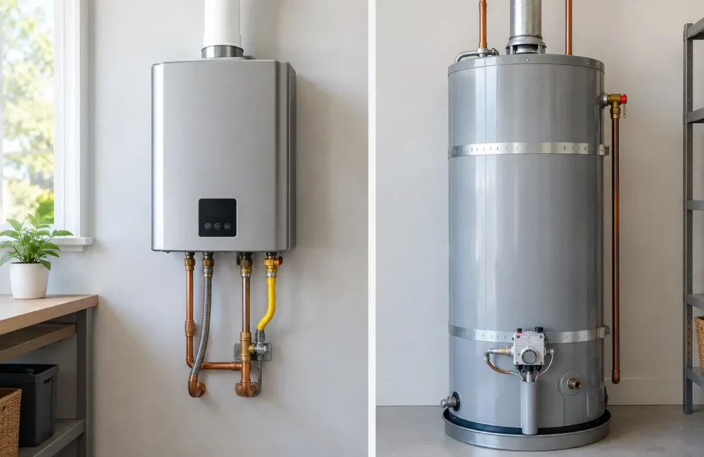Tankless Versus Traditional Water Heaters