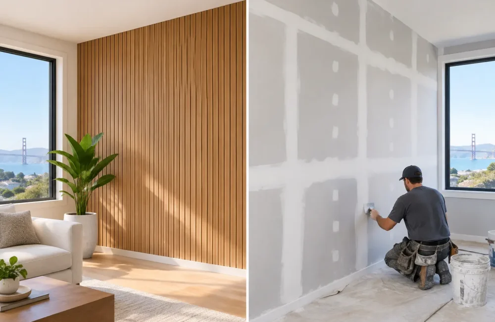 Wall Panels vs Drywall for Bay Area Homes